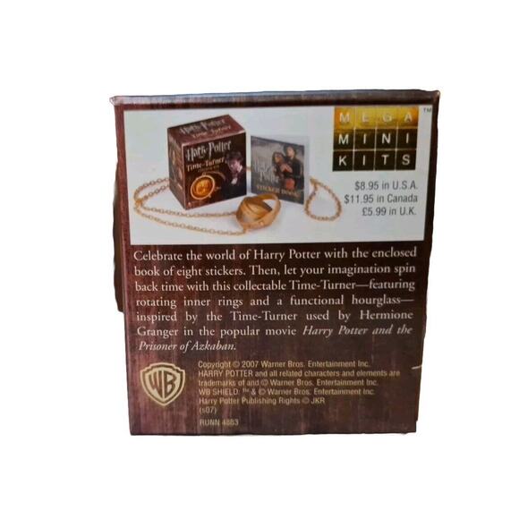 2007 Harry Potter Time-Turner Sticker Kit PoA See Info Pics (Has All Stickers) - Picture 3 of 5